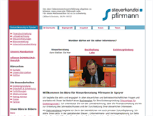 Tablet Screenshot of pfirmann.de